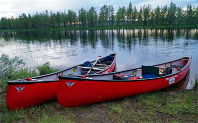 Rent canoes